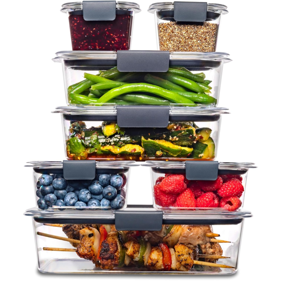 BPA-Free Meal Prep Containers Set
