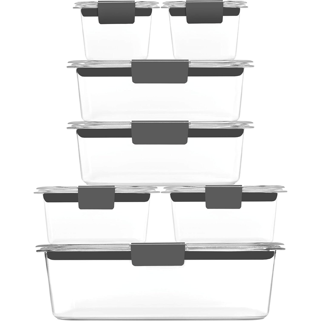 BPA-Free Meal Prep Containers Set