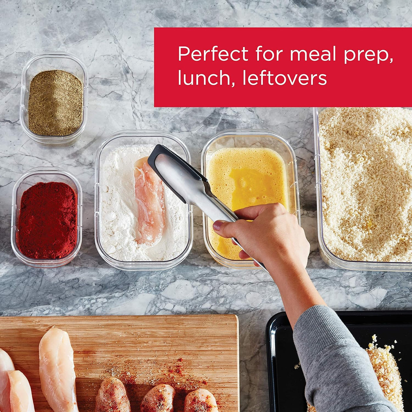 BPA-Free Meal Prep Containers Set