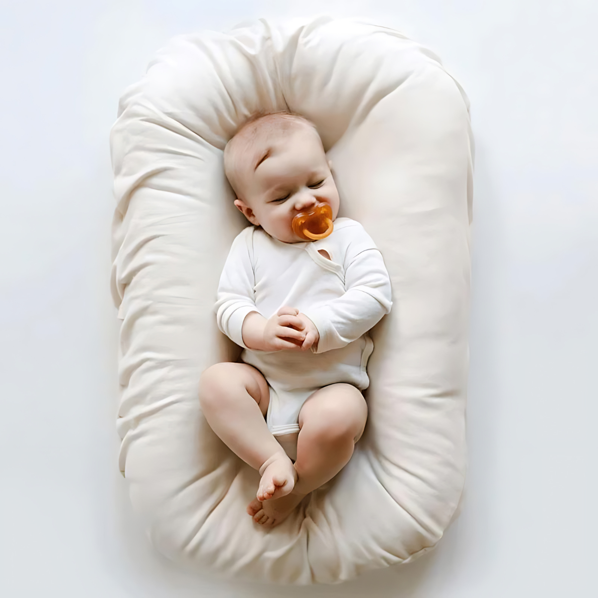 Cotton Baby Lounger Bed