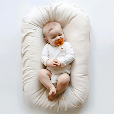 Cotton Baby Lounger Bed