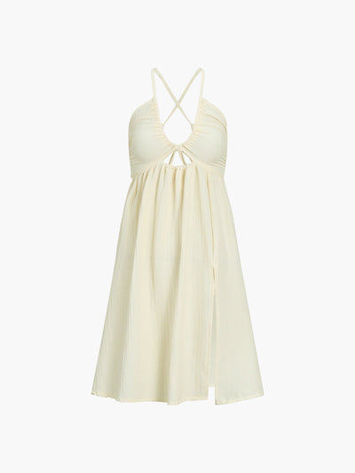 Criss-Cross Summer Dress Women