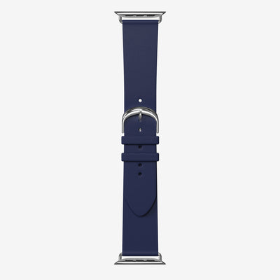 Blue Leather Apple Watch Unisex