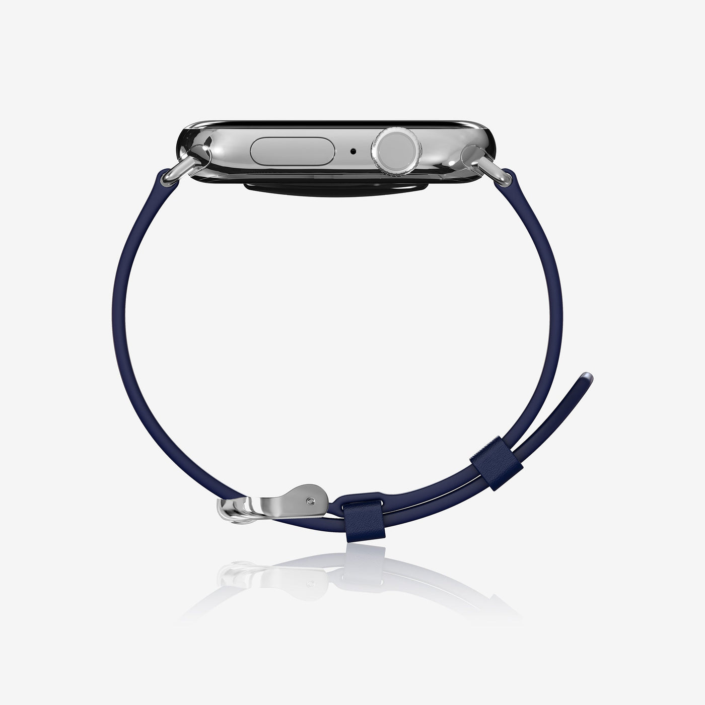 Blue Leather Apple Watch Unisex