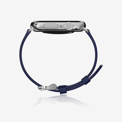 Blue Leather Apple Watch Unisex