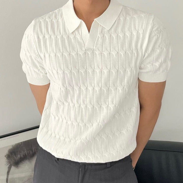 Casual Cuban Polo Shirt