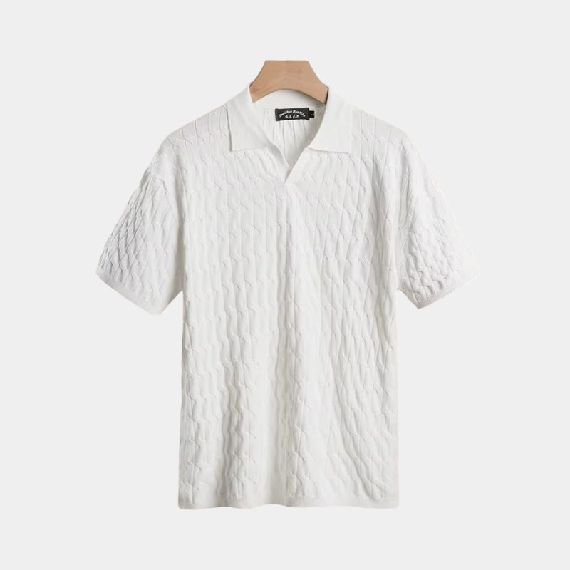 Casual Cuban Polo Shirt