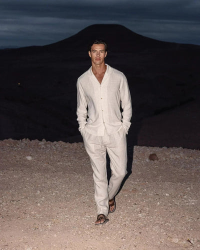 Luxury Elegant Linen Summer Set