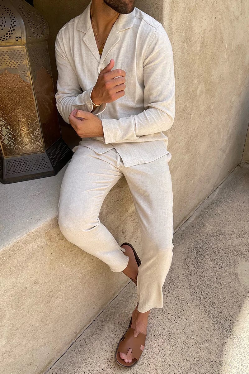 Luxury Elegant Linen Summer Set