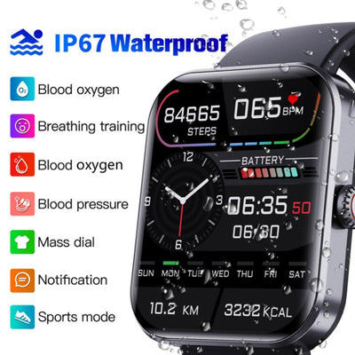 Blood Sugar Health Smartwatch Unisex