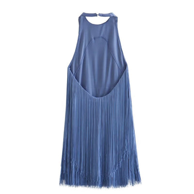 Fringes Cocktail Dress Women