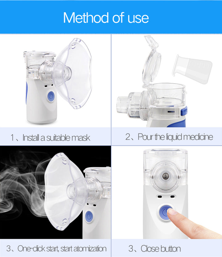 Wireless Mesh Portable Nebulizer