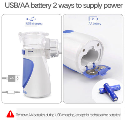 Wireless Mesh Portable Nebulizer
