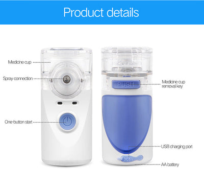 Wireless Mesh Portable Nebulizer
