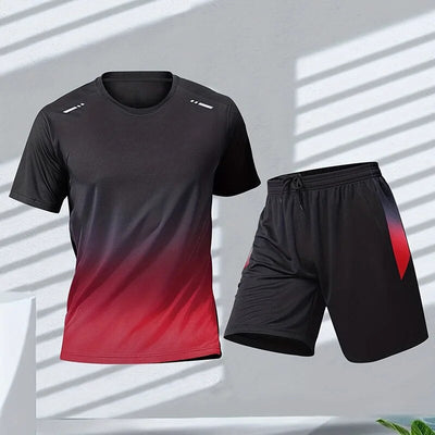 Breathable Men's Active Sportswear Set