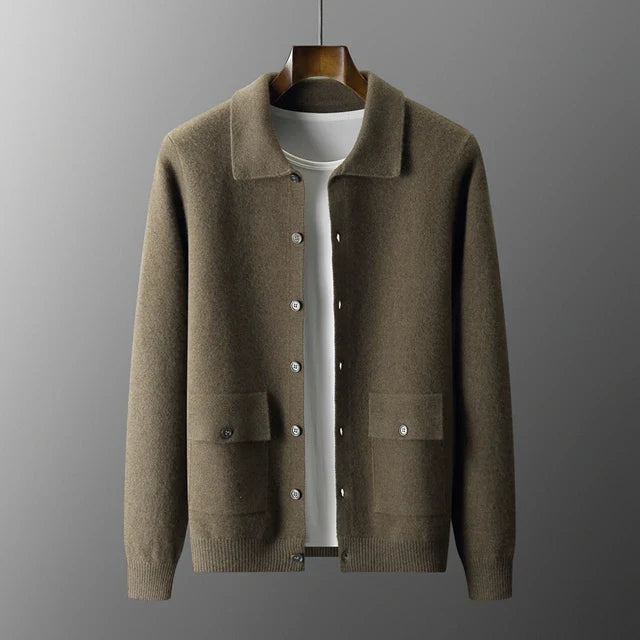 Cozy Knit Button-Up Cardigan