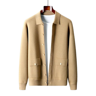 Cozy Knit Button-Up Cardigan