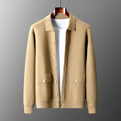 Cozy Knit Button-Up Cardigan