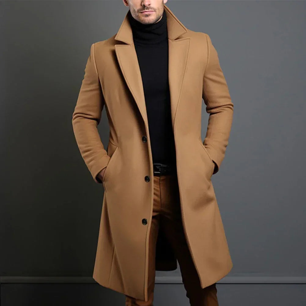 Timeless Classic Warm Overcoat