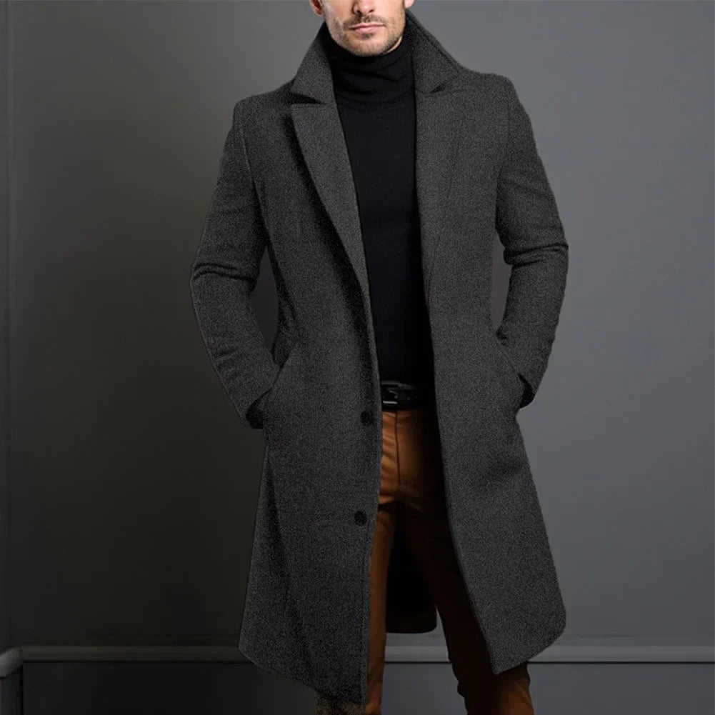 Timeless Classic Warm Overcoat