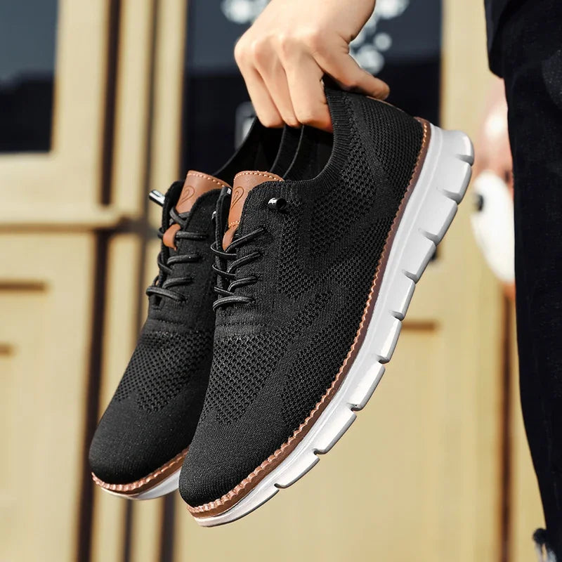 Elegant Comfort Knit Sneakers