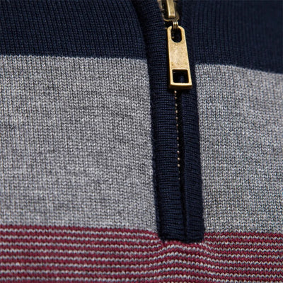 Classic Knit Quarter-Zip Sweater