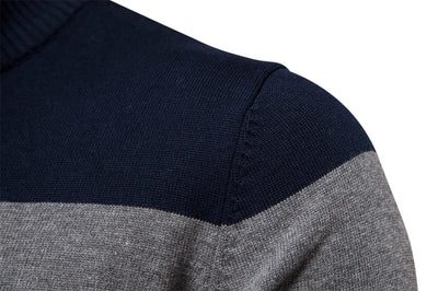 Classic Knit Quarter-Zip Sweater