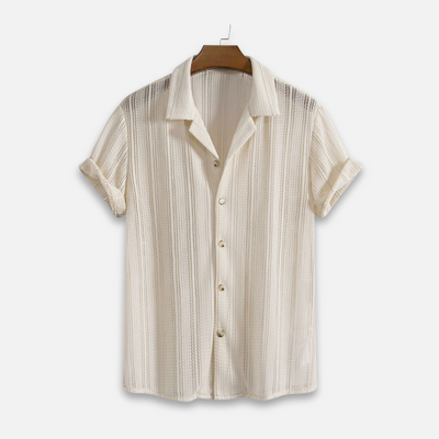 Casual Lightweight Striped Summer Shirt