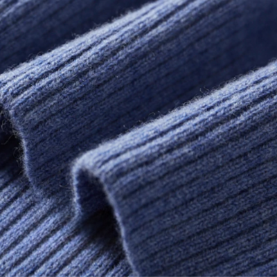 Soft Fine-Knit Wool Polo Sweater