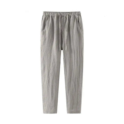 Casual Relaxed Fit Linen Pants