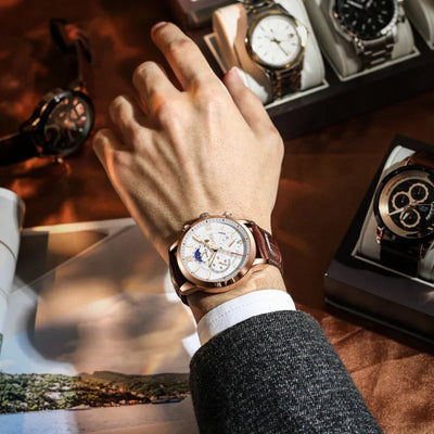 Timeless Lugano Silver Classic Watch
