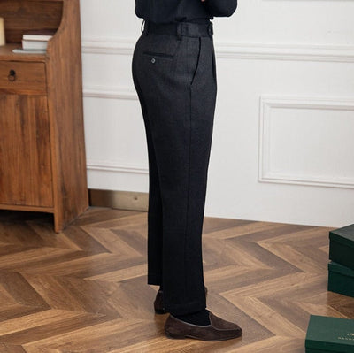 Classic Slim Fit Black Pants