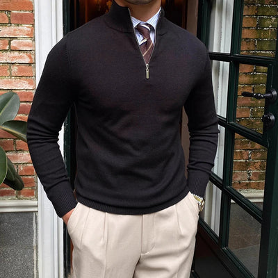 Modern Lightweight Half-Zip Pullover