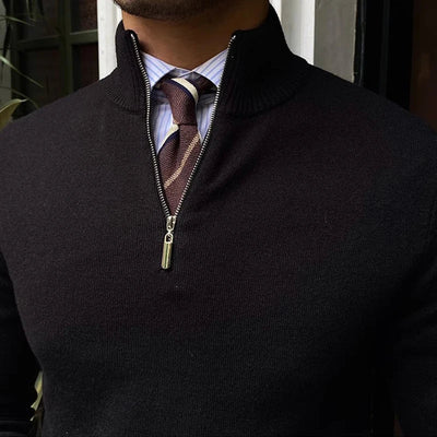 Modern Lightweight Half-Zip Pullover