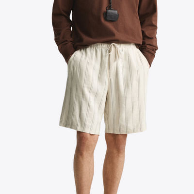 Casual Summer Linen Blend Shorts