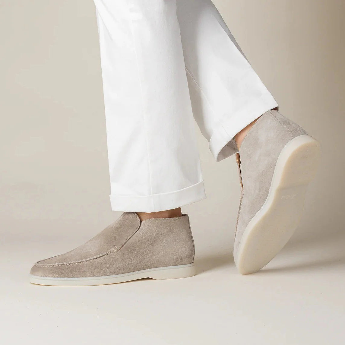 Timeless Soft Suede Driving Loafers