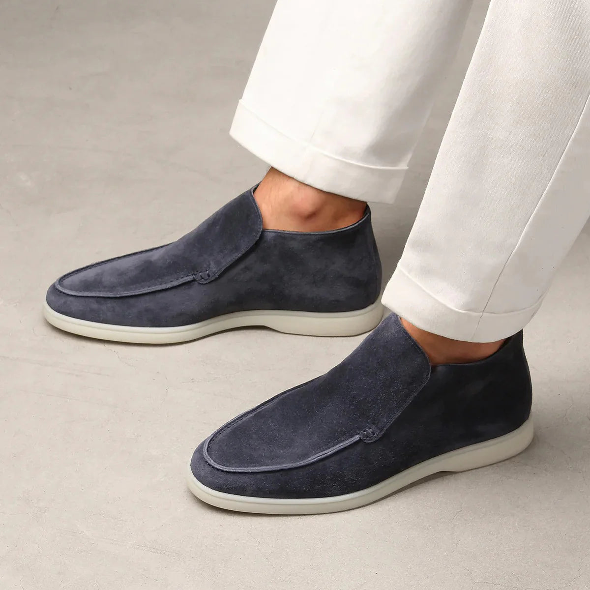 Timeless Soft Suede Driving Loafers