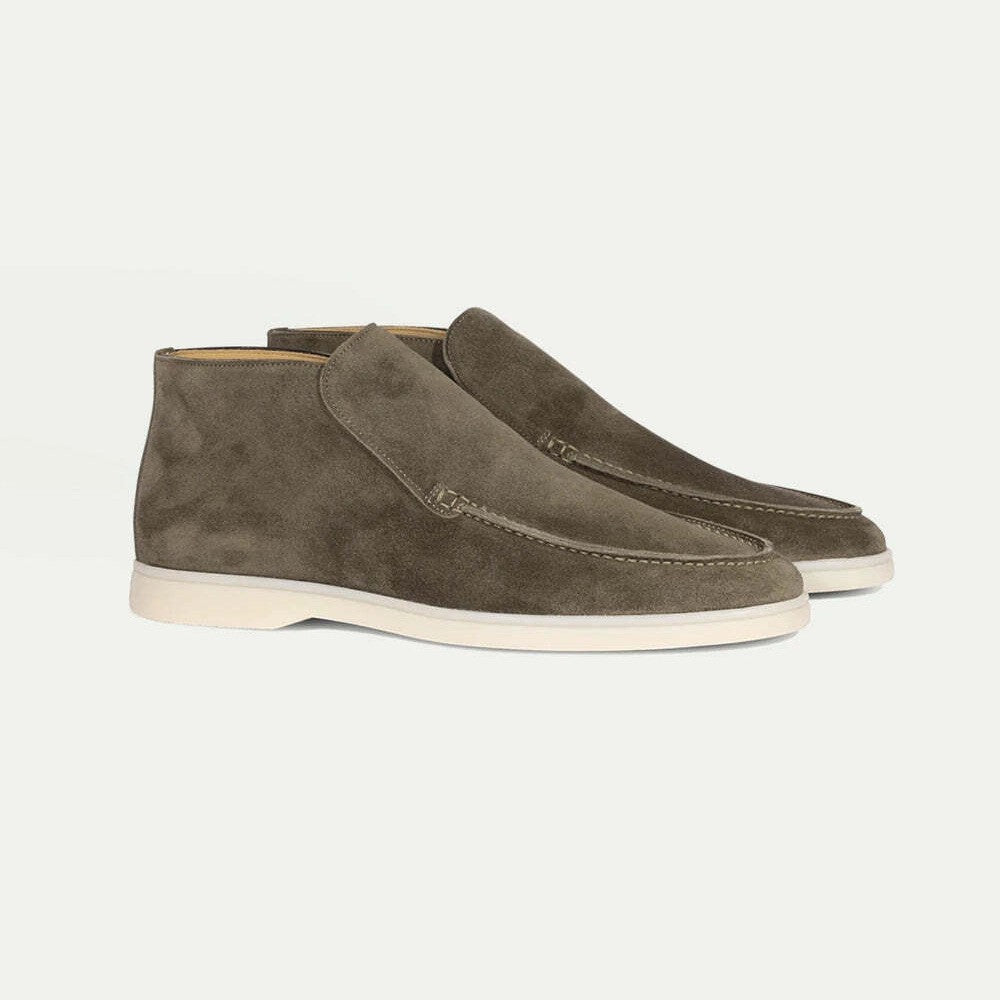 Timeless Soft Suede Driving Loafers