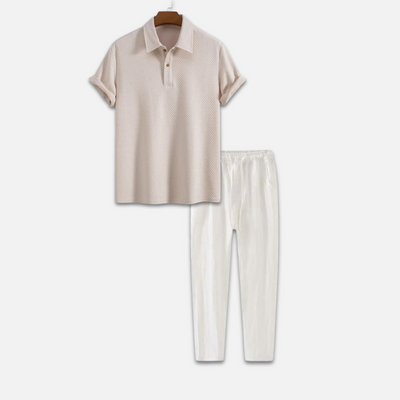 Breathable Short Sleeve Summer Set