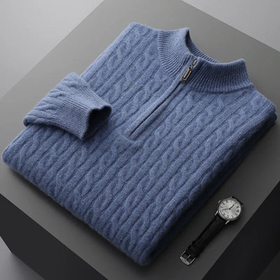 Classic Warm Knit Pullover Sweater