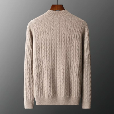 Classic Warm Knit Pullover Sweater