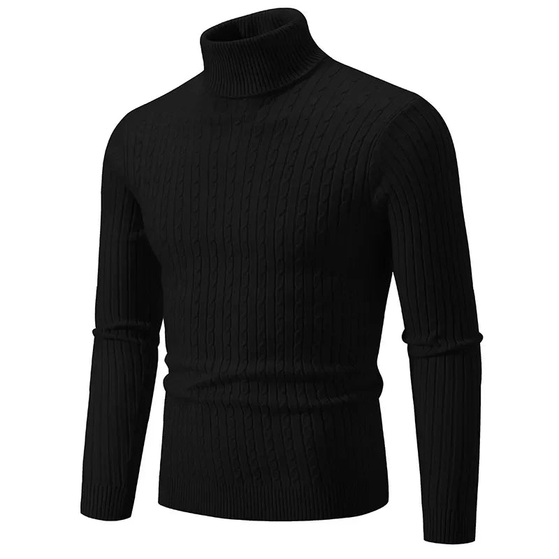Essential Slim Fit Turtleneck Pullover