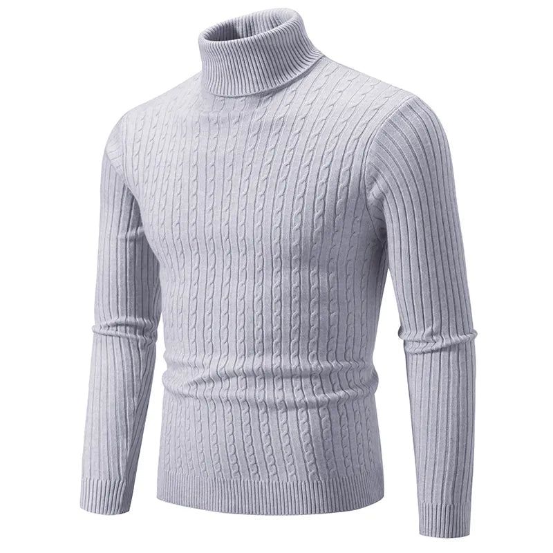 Essential Slim Fit Turtleneck Pullover