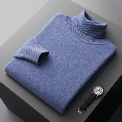Soft Warm Wool High-Neck Sweater