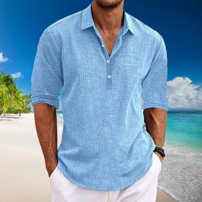 Casual Linen Men's Shirt