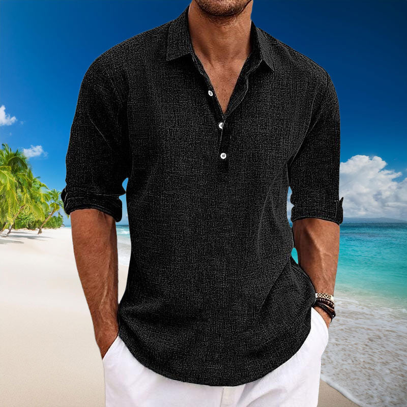 Casual Linen Men's Shirt
