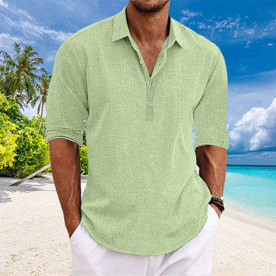 Casual Linen Men's Shirt
