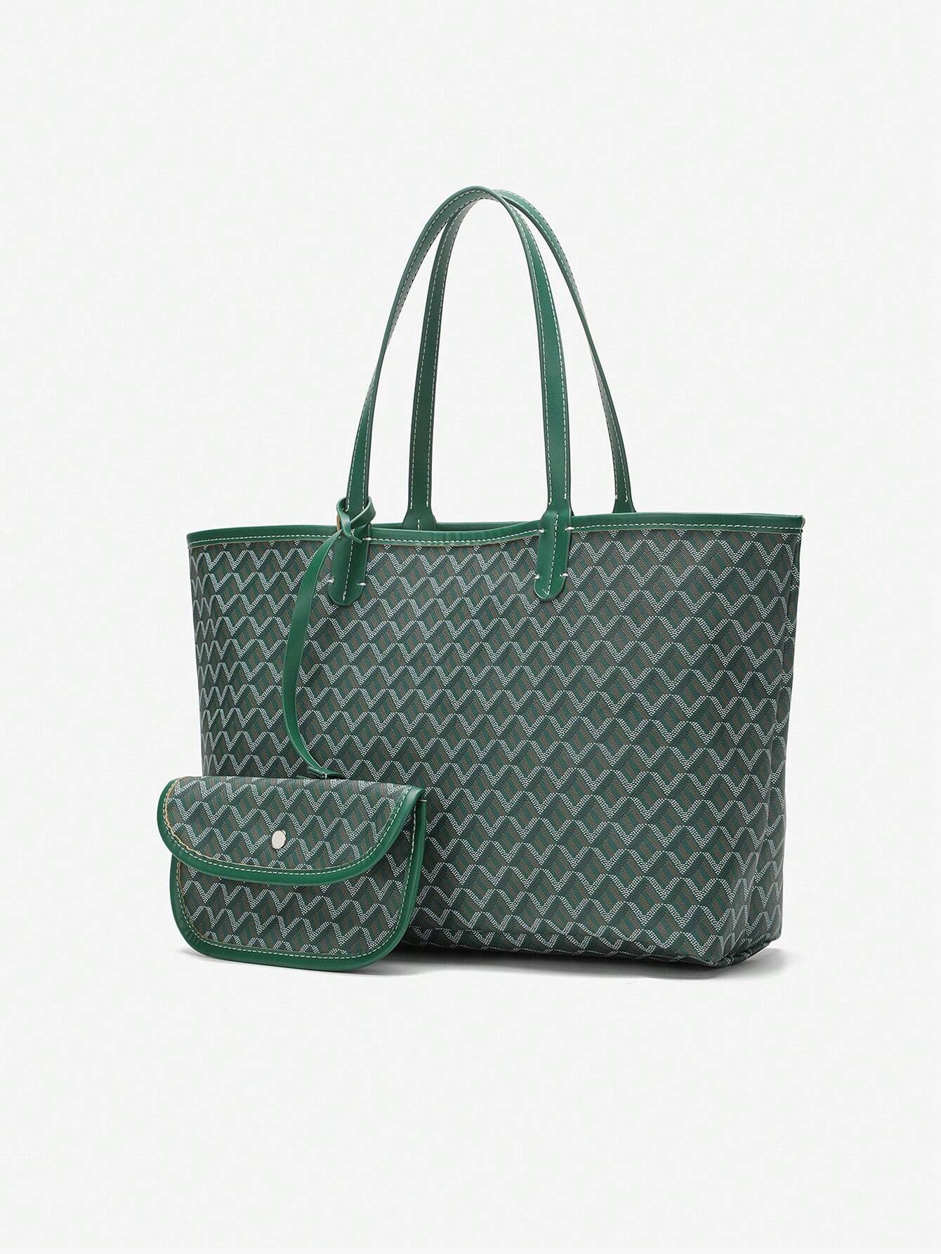 Plaid Shoulder Women's Tote Bag