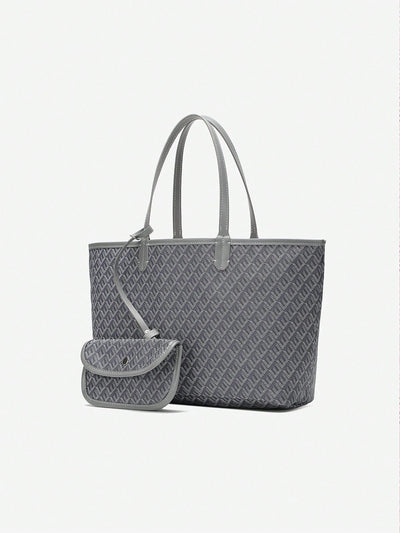 Plaid Shoulder Women's Tote Bag