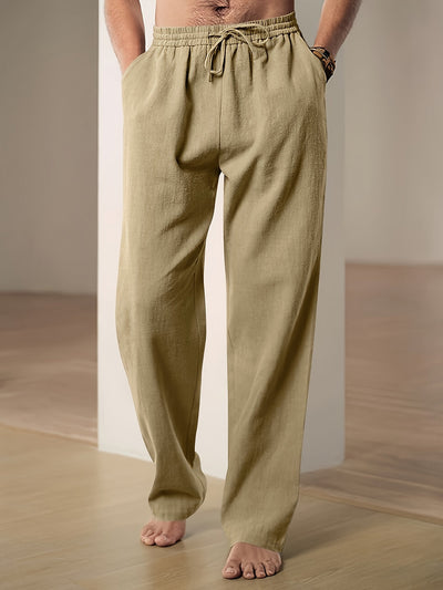 Casual Comfort Linen Pants Men